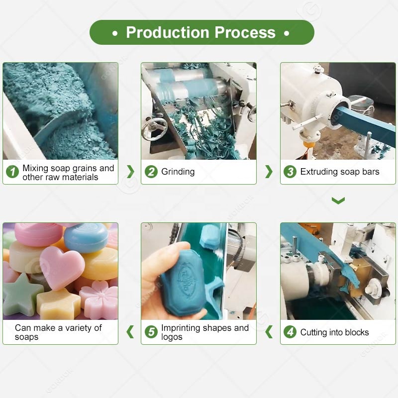 Soap Making Machine For Sale - Kommerzielle kleine vollautomatische Seifenherstellungsanlage – Seifenformmaschine