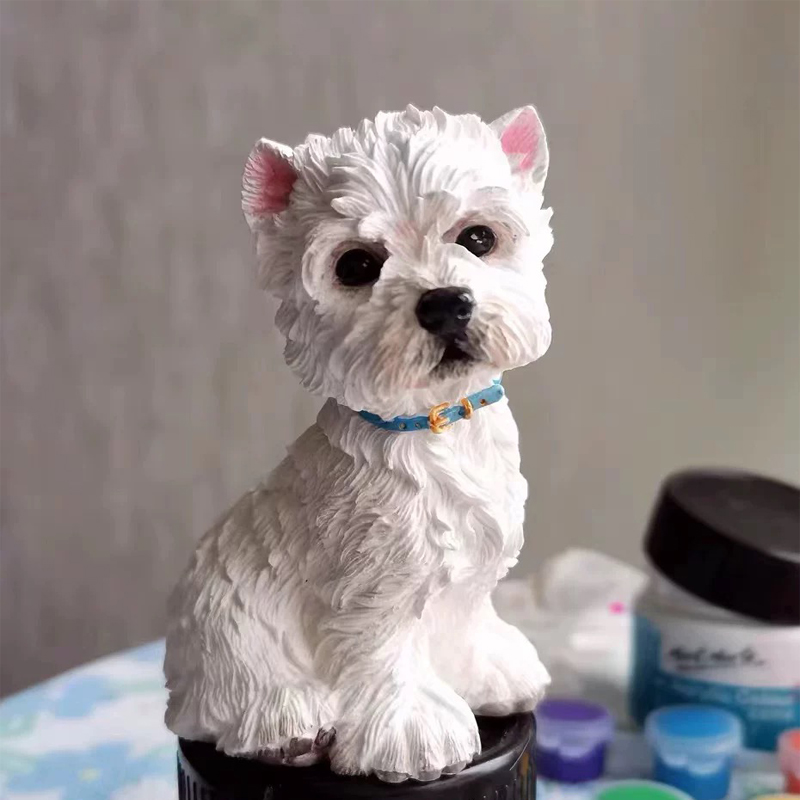 Soap Making Yorkshire - Niedlicher Welpe Hund West Highland Terrier