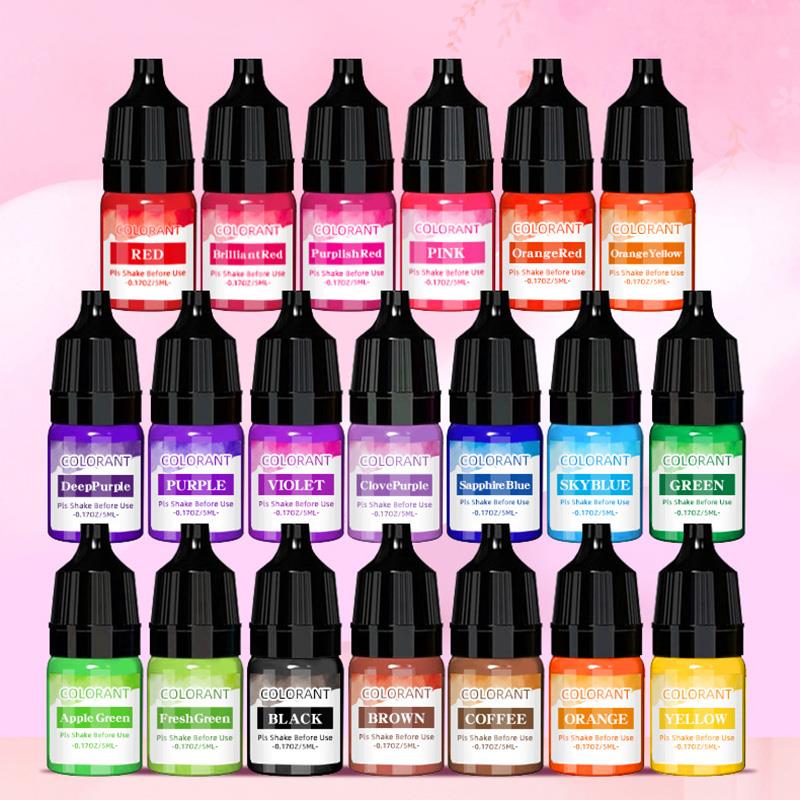 Soap Making Ingredient - 5 ml/Flasche Kerzenwachs Pigment Farbstoff Ungiftiges
