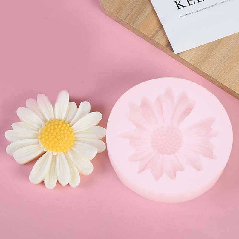 Soap Making Home - DIY Kerze Silikon Form Gänseblümchen Kamille