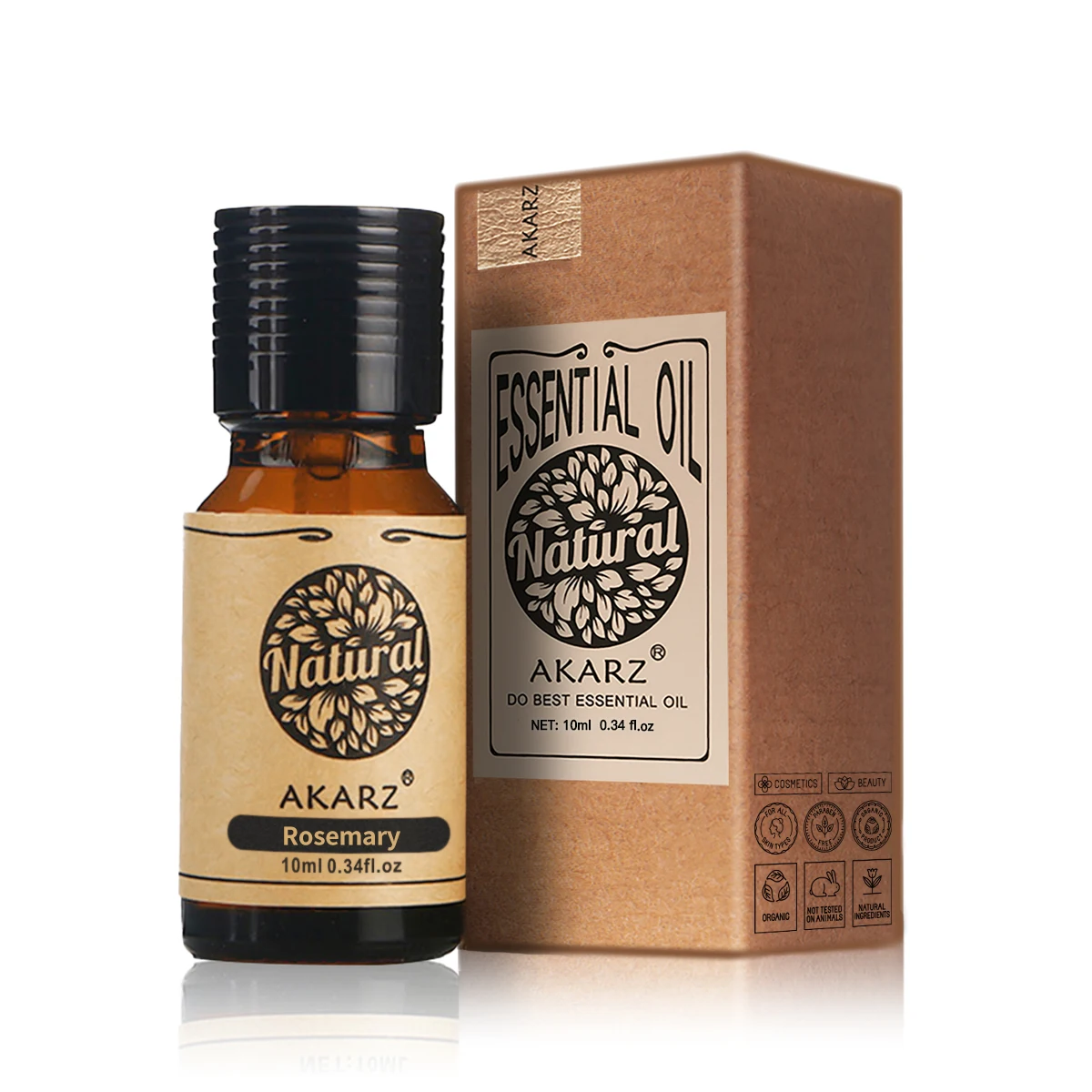 Soap Making Ingredient - AKARZ Ätherisches Rosmarinöl, natürlich, für die