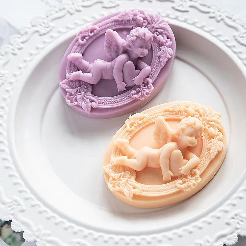 Soap Making Home - 3d Engel Kinder geformte Silikon Seifen
