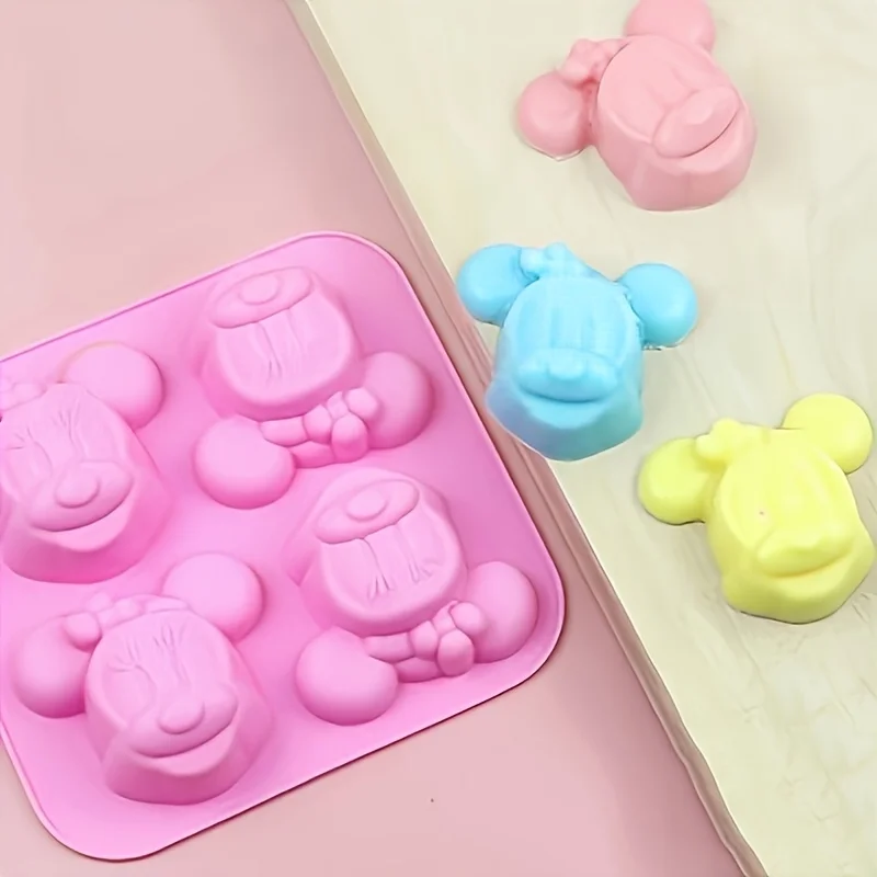 1 Stück Minnie-Cartoon-Form, i – Melt Pour Soap Base Bewertung und Preis