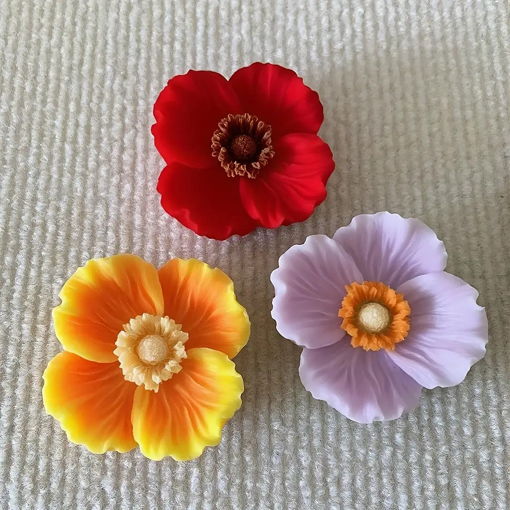 Blumen-Silikonform für Kerzen, – Soap Making Home Bewertung und Preis