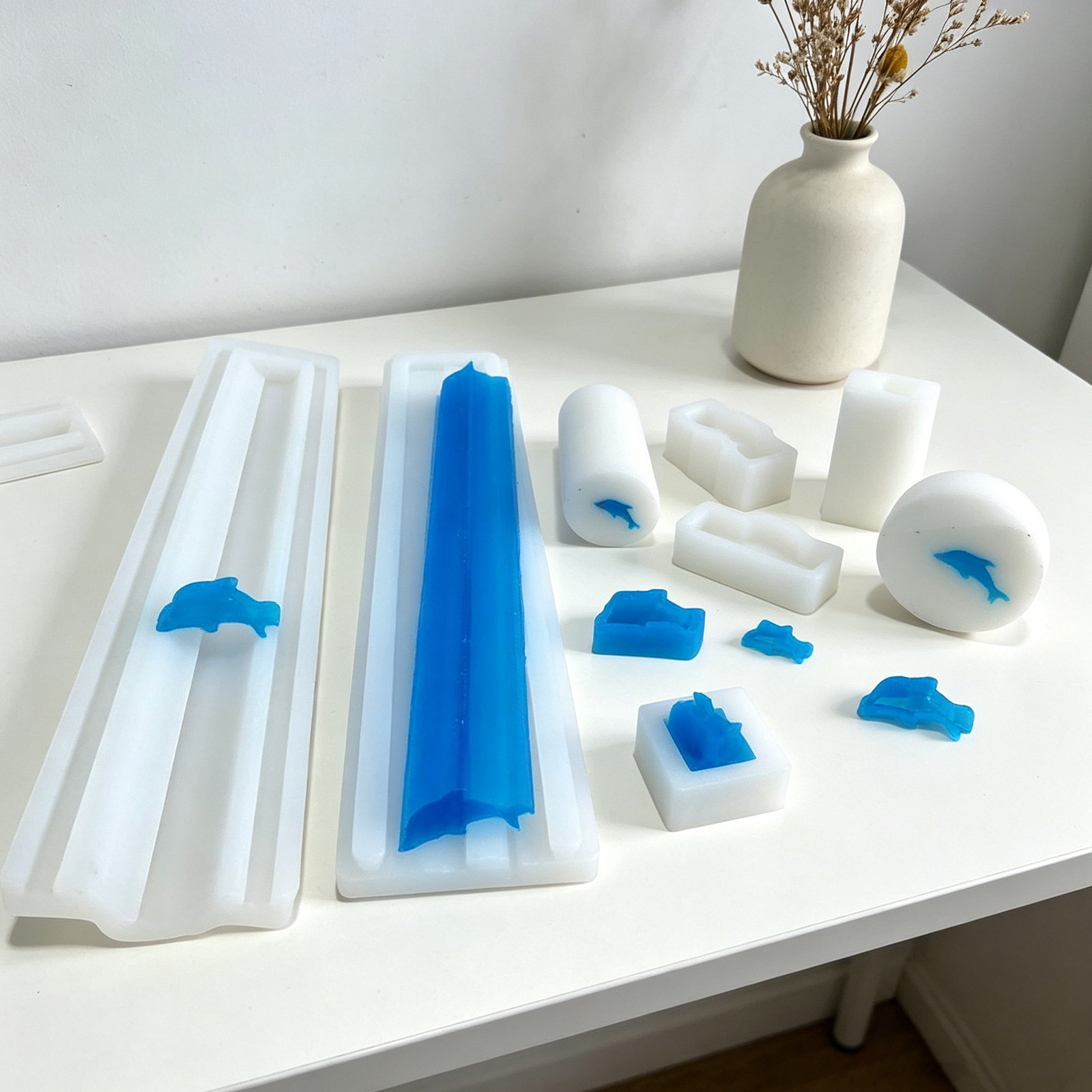 1 Set Delphinförmige Lange Röh – Soap Making Cold Process Bewertung und Preis