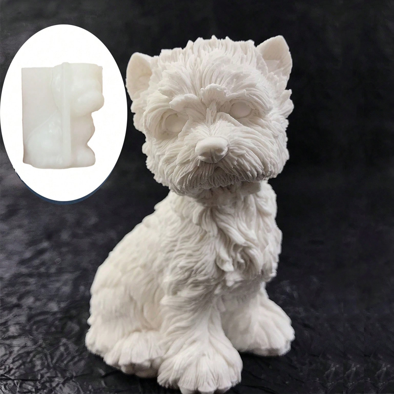 Niedlicher Welpe Hund West Hig – Soap Making Yorkshire Bewertung und Preis