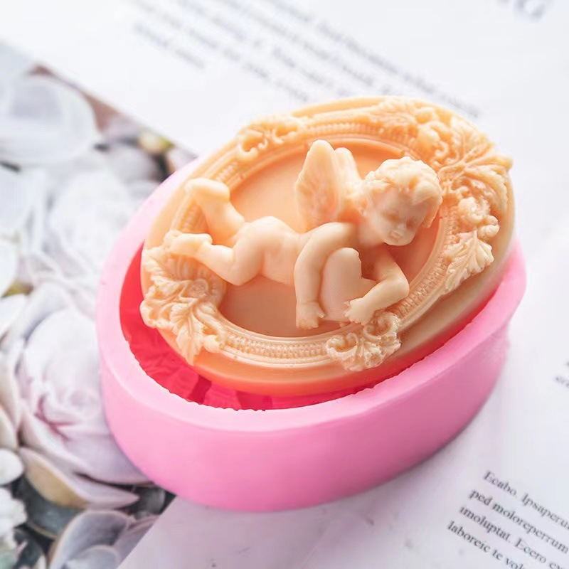 3d Engel Kinder geformte Silik – Soap Making Home Bewertung und Preis